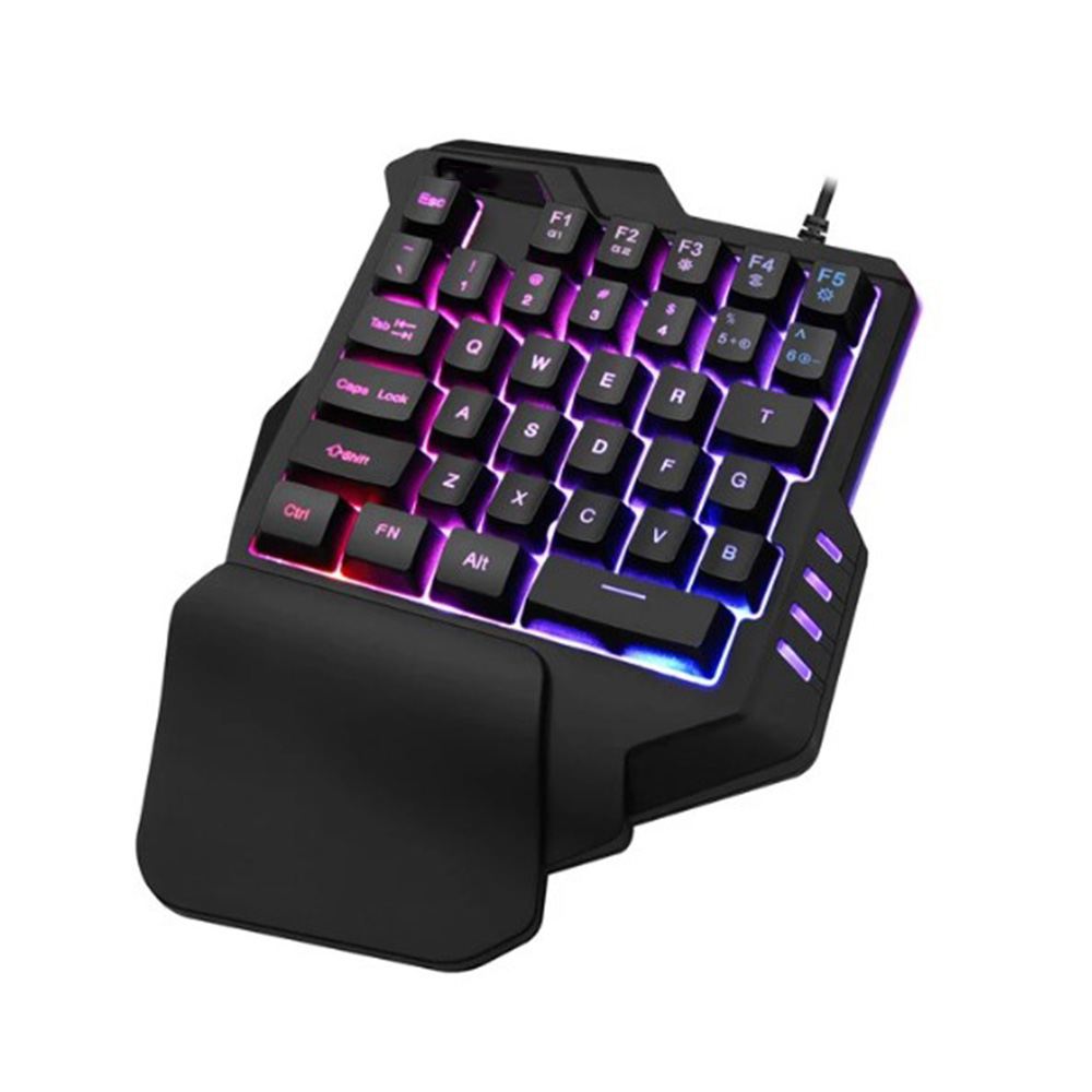 Mini Wired Gaming Keyboard – 35-Key RGB Mechanical